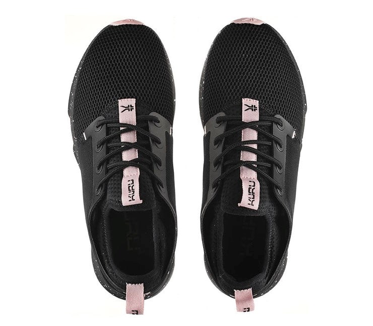 Kuru ATOM Athletic Sneaker Jet Black-Misty Lilac | 95324-AIDG