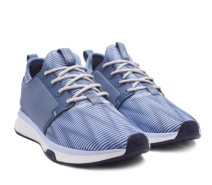 Kuru ATOM Athletic Sneaker Mineral Blue-Bone Gray | 45308-EPIN