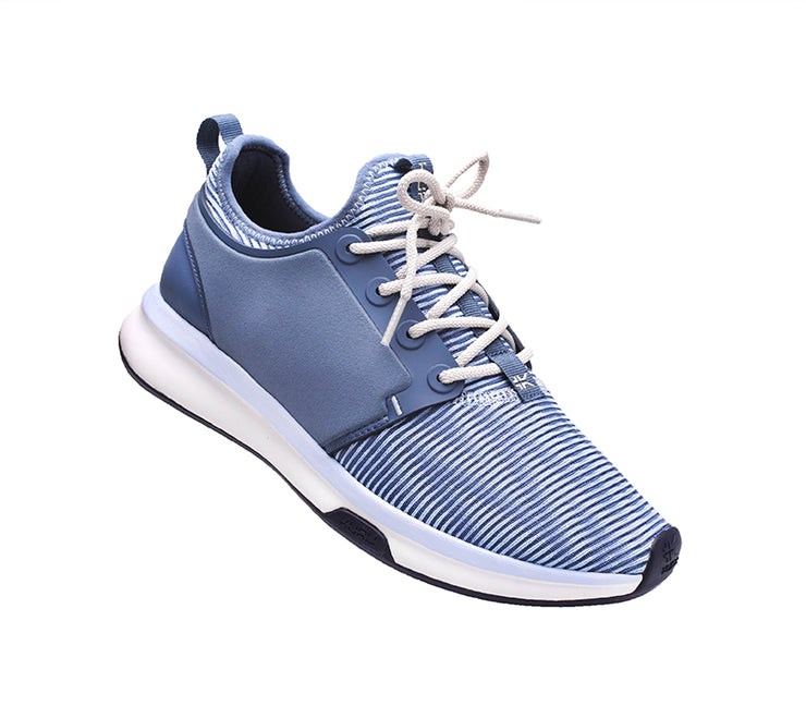 Kuru ATOM Athletic Sneaker Mineral Blue-Bone Gray | 45308-EPIN