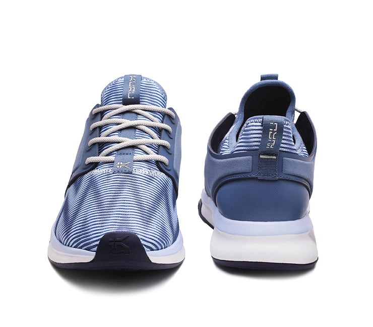 Kuru ATOM Athletic Sneaker Mineral Blue-Bone Gray | 45308-EPIN