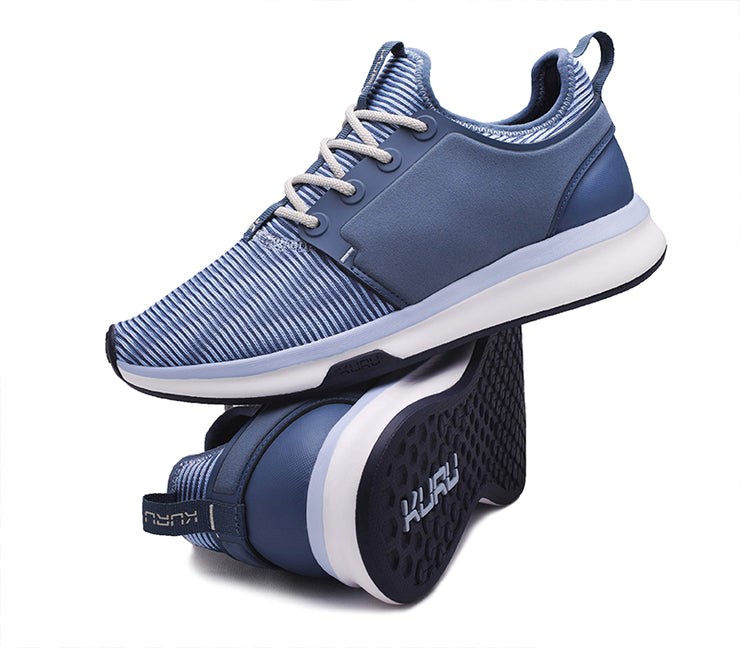 Kuru ATOM Athletic Sneaker Mineral Blue-Bone Gray | 45308-EPIN