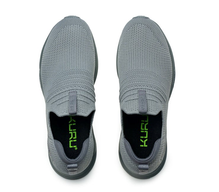 Kuru ATOM Slip-On Sneaker Lead Gray | 41396-XDSZ