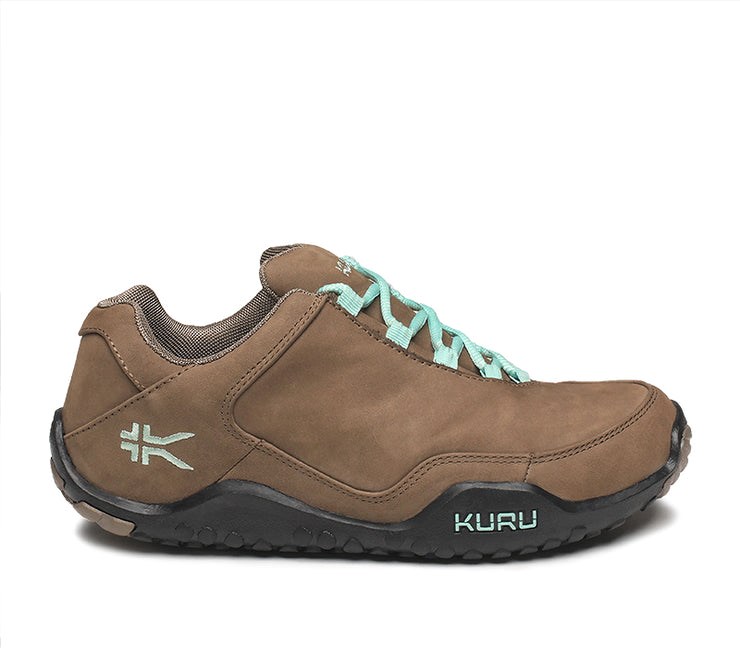 Kuru CHICANE Trail Hiking Shoe Warmstone-Jet Black-Mint Green | 25841-GYPQ