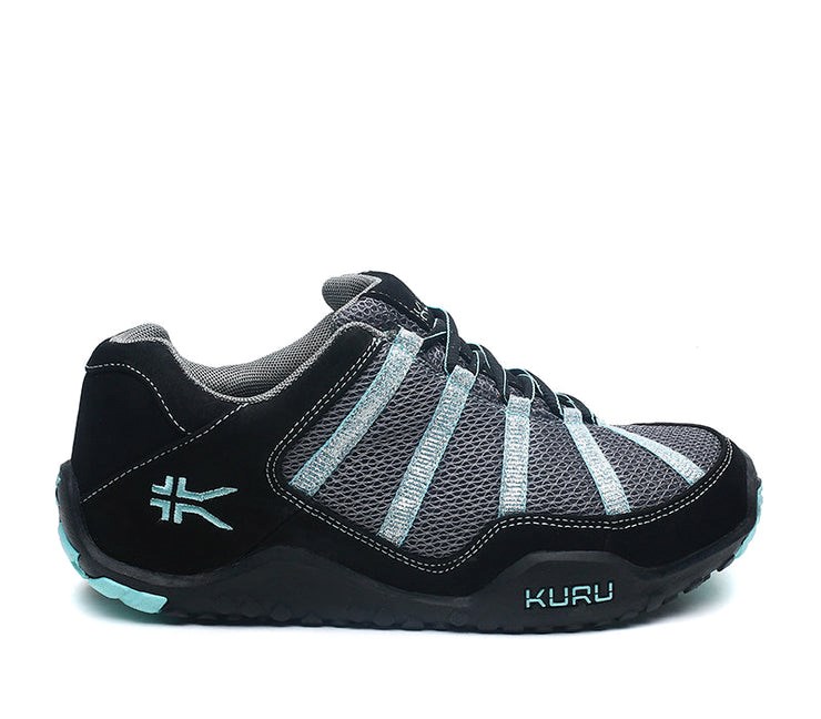 Kuru CHICANE WIDE Trail Hiking Shoe Wide Black-Delirium | 12694-KJGA