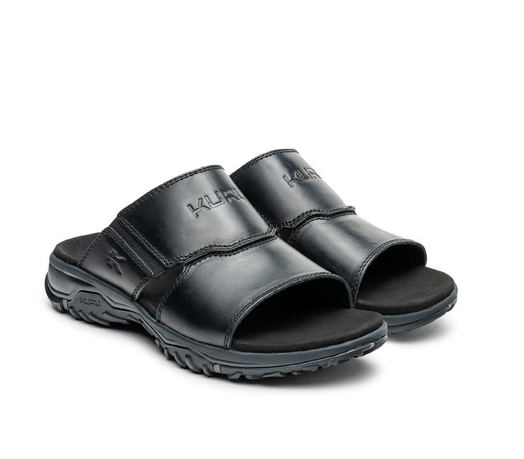 Kuru COVE Sandal Jet Black-Slate Gray | 78269-XPKG