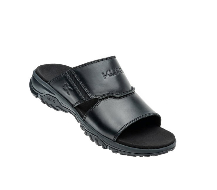 Kuru COVE Sandal Jet Black-Slate Gray | 78269-XPKG