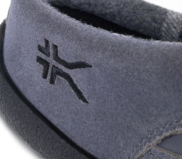 Kuru DRAFT Slipper Slate Gray-Black | 92361-BTWO