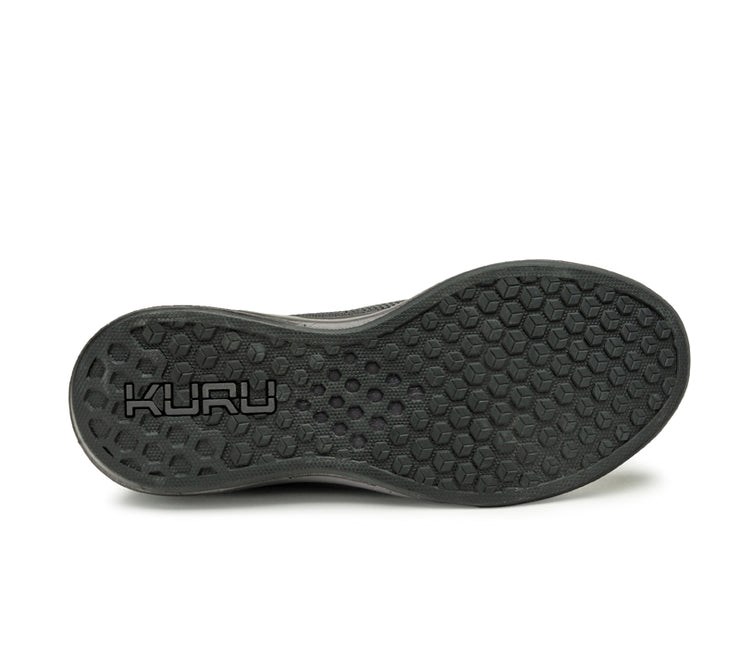 Kuru FLUX Sneaker Jet Black-Smoke Gray | 40673-SIRZ