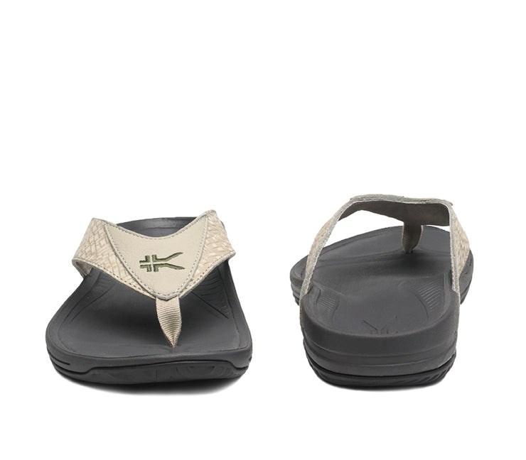 Kuru KALA Sandal Pale Khaki-DarkRoast-Smokey Green | 62091-YDZQ