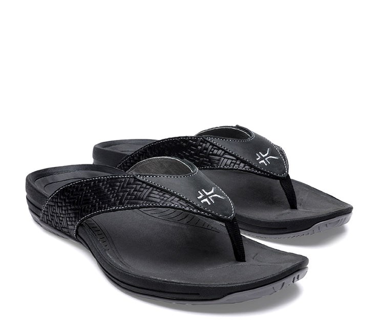 Kuru KALA Sandal Smokestack Black | 17893-GXMO