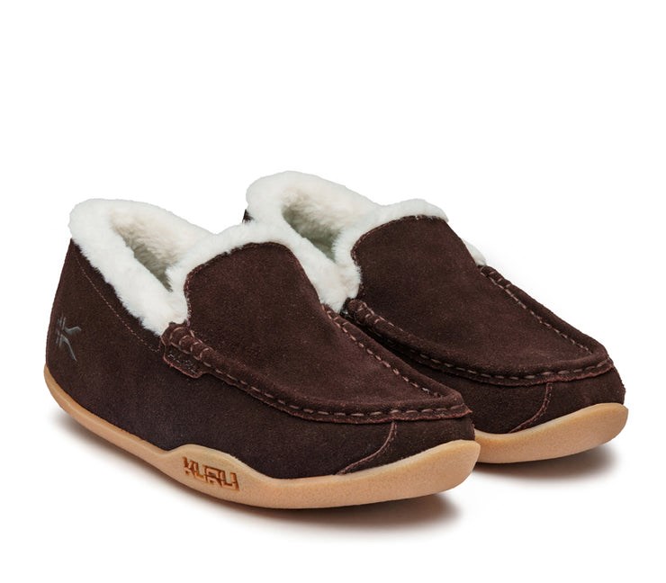 Kuru LOFT Slipper Java Brown-Gum | 47365-TFXQ