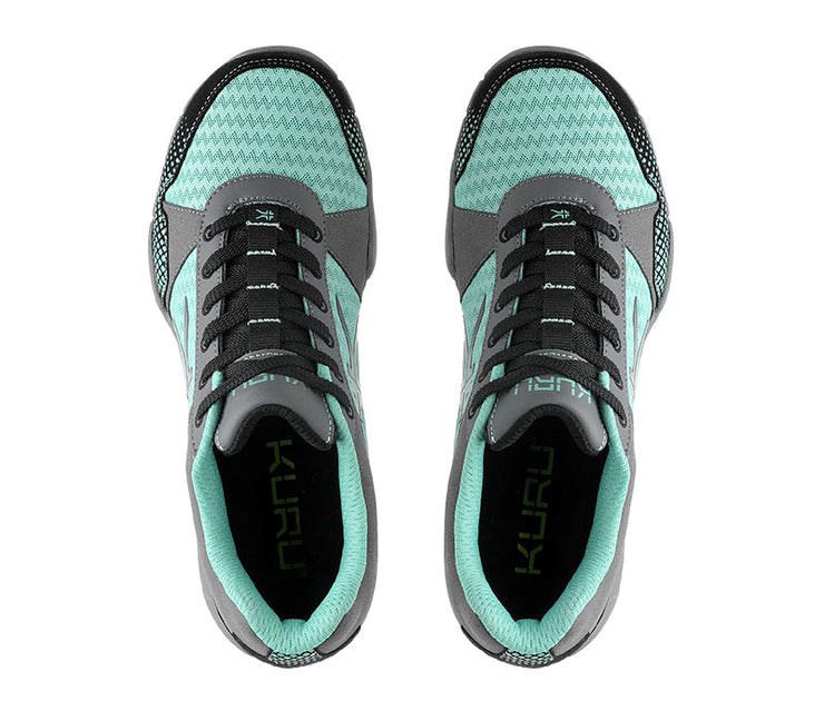 Kuru QUANTUM Fitness Sneaker Glacial-Slate Gray-Black | 05463-KGIR