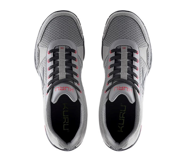 Kuru QUANTUM Fitness Sneaker Wide Tungsten-Cardinal Black | 08245-XZAP