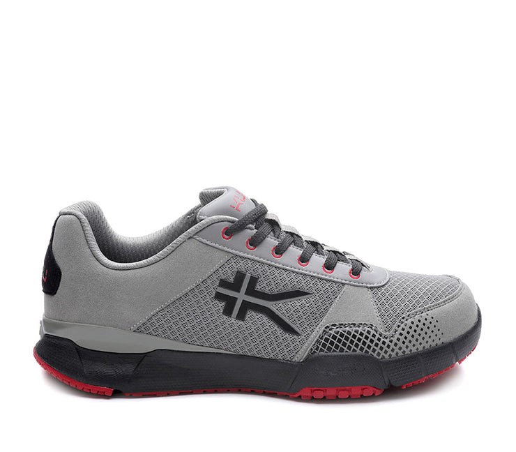 Kuru QUANTUM Fitness Sneaker Wide Tungsten-Cardinal Black | 08245-XZAP