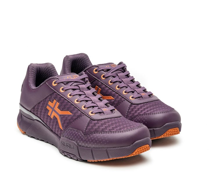 Kuru QUANTUM WIDE Fitness Sneaker Wide VioletStorm-BlackberrySorbet-Copper | 24865-ZKVA