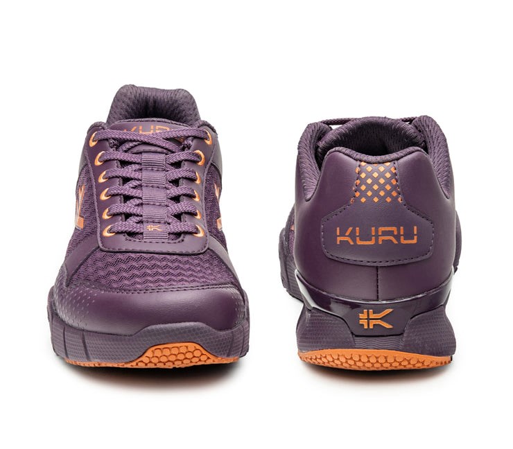 Kuru QUANTUM WIDE Fitness Sneaker Wide VioletStorm-BlackberrySorbet-Copper | 24865-ZKVA