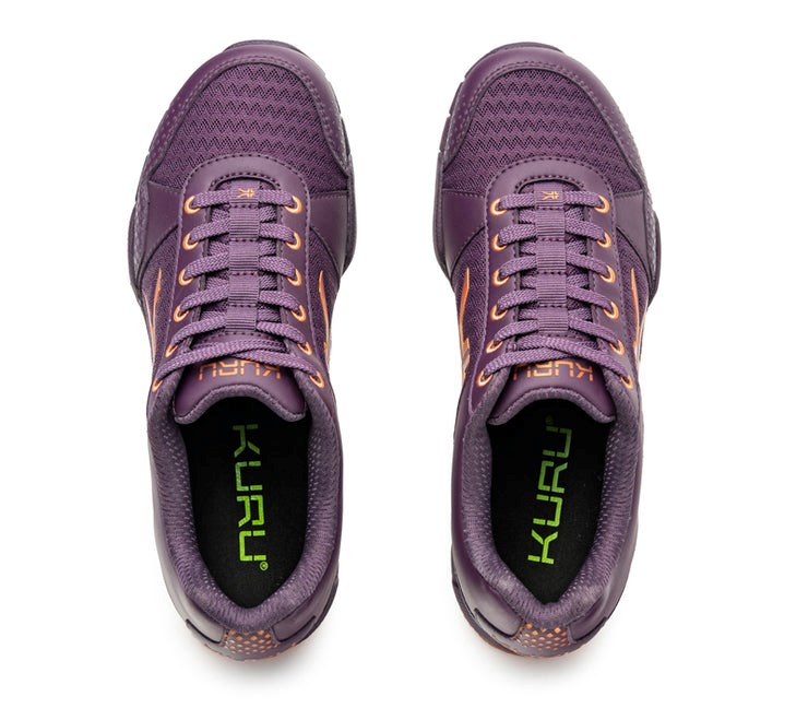 Kuru QUANTUM WIDE Fitness Sneaker Wide VioletStorm-BlackberrySorbet-Copper | 24865-ZKVA