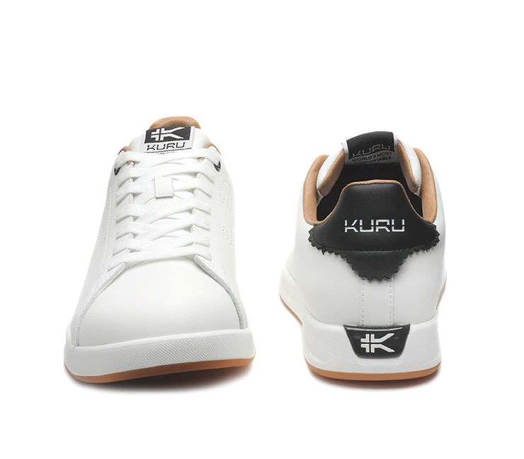 Kuru ROAM Classic Court Sneaker Bright White-Jet Black | 51798-XNRM