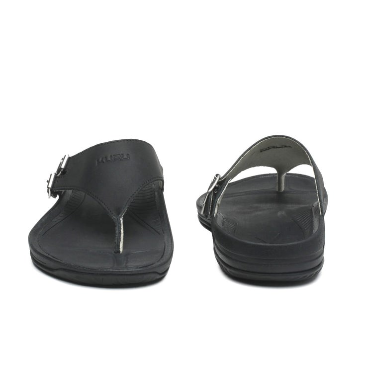 Kuru SUOMI Sandal Jet Black | 37149-PHFB