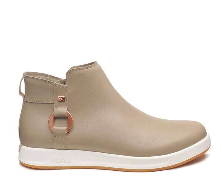 Kuru TEMPO Ankle Boot Taupe Gray-Rose Gold | 07621-HTRK