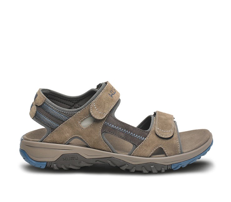 Kuru TREAD Sandals DarkAsh-Mountain | 69320-PXQN