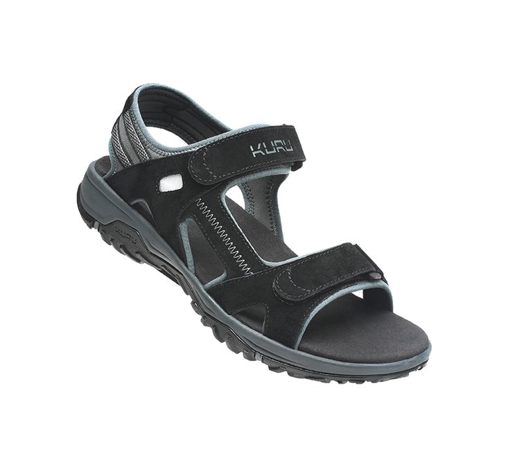 Kuru TREAD Sandals Jet Black-EmpireSteel | 51602-HDAT